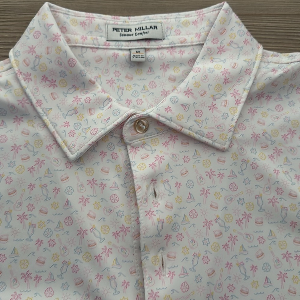 Peter Millar Burger Utopia Polo